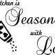 This Kitchen is Seasoned with Love Wall Decal Sticker Vinyl Dining Room Decor This Kitchen is Seasoned with Love Wall Decal Sticker Vinyl Dining Room Decor