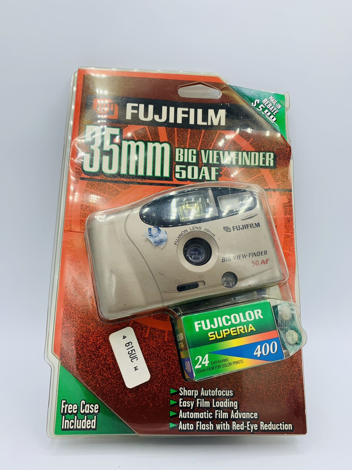 Fujifilm Big Viewfinder 50 AF Point & Shoot Film Camera Fujifilm Big Viewfinder 50 AF Point & Shoot Film Camera