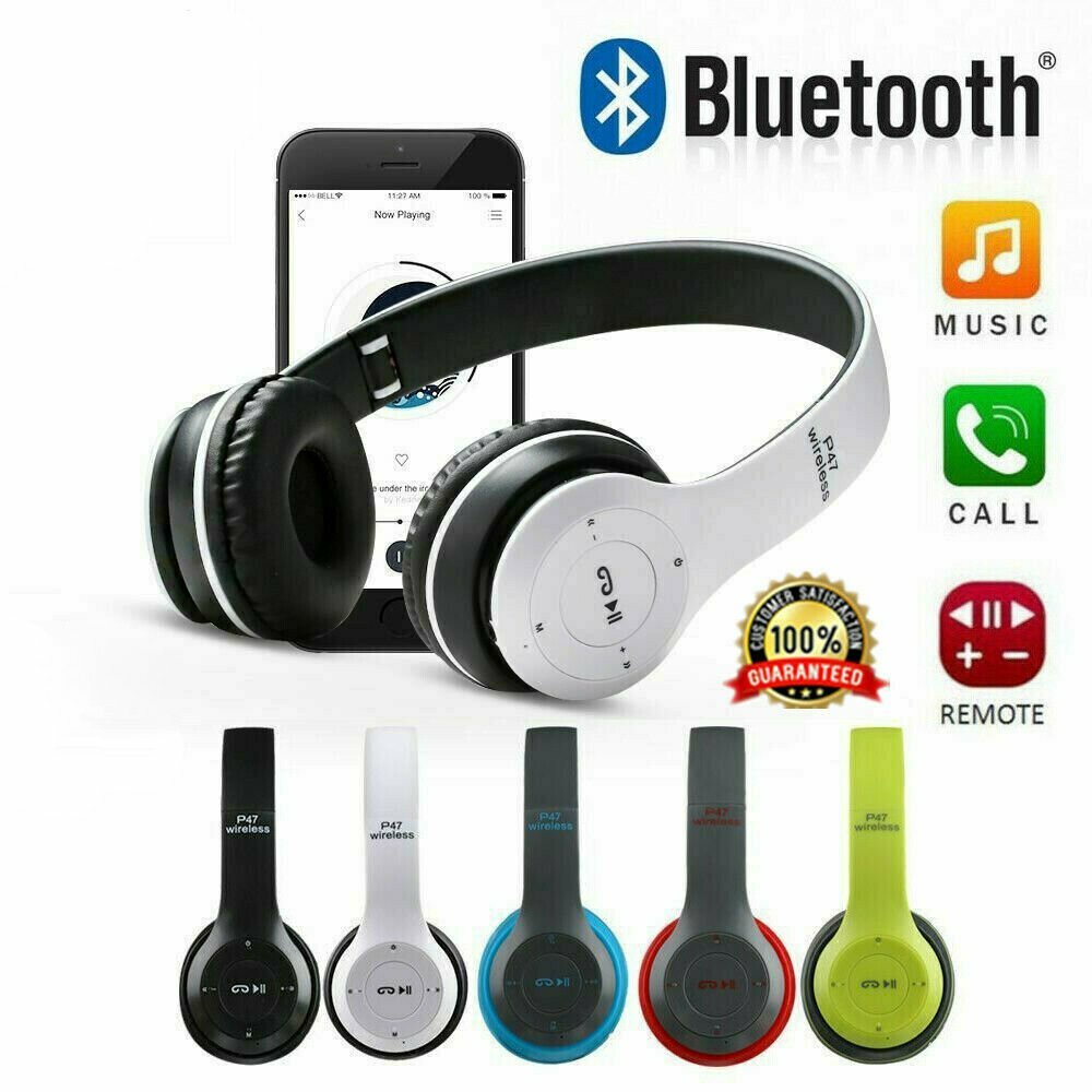 Bluetooth Wireless Headphones Over Ear Foldable Stereo Noise Cancelling Headset Bluetooth Wireless Headphones Over Ear Foldable Stereo Noise Cancelling Headset