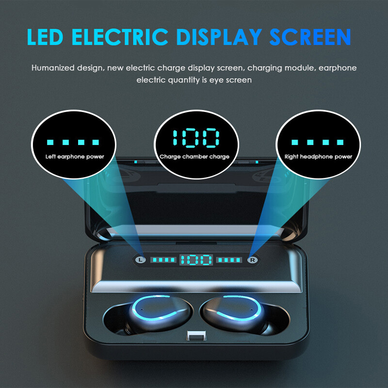 8D Bluetooth 5.0 Headset TWS Wireless Earphones Mini Earbuds Stereo Headphones 8D Bluetooth 5.0 Headset TWS Wireless Earphones Mini Earbuds Stereo Headphones
