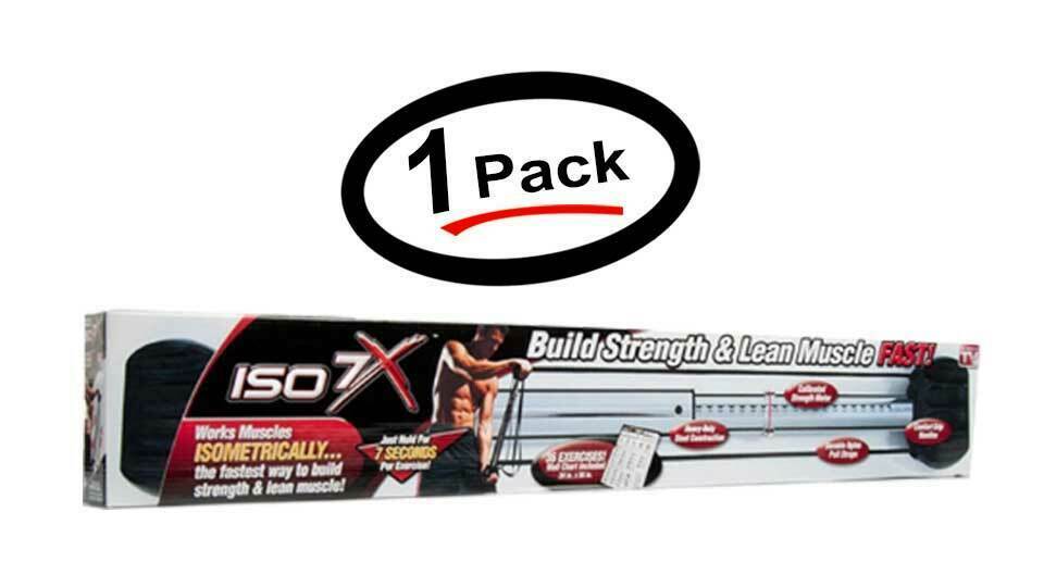 1 Pk ISO 7X – 7 Second Workout Revolution Isometrically – As Seen on TV (1 Pack) 1 Pk ISO 7X – 7 Second Workout Revolution Isometrically – As Seen on TV (1 Pack)