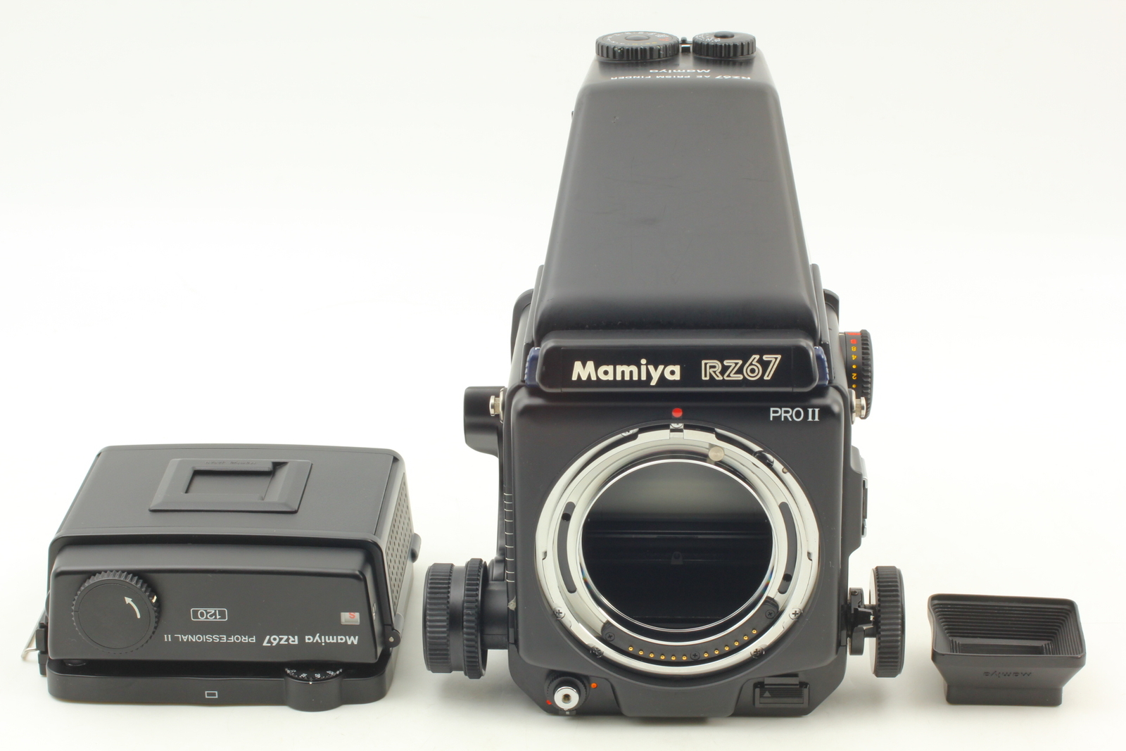 **Near Mint** Mamiya RZ67 Pro II Film Camera w/ AE Finder II From JAPAN