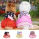 Pet Dog Rose Flower Gauze Dress Summer Cat Puppy Princess Skirt Fashion Clothes Pet Dog Rose Flower Gauze Dress Summer Cat Puppy Princess Skirt Fashion Clothes