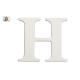 Babies”R”Us H White Wooden Personalizable Letter Wall Decor 7.5 Inch 8598 Babies”R”Us H White Wooden Personalizable Letter Wall Decor 7.5 Inch 8598