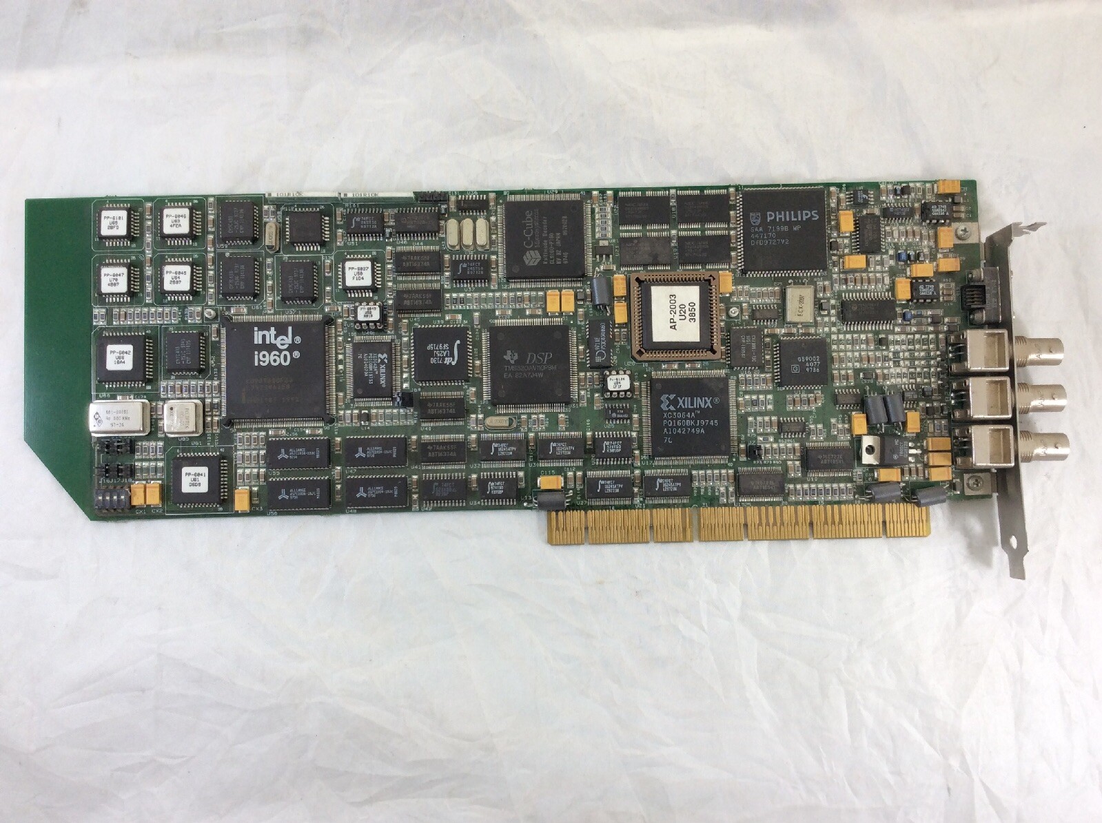 OPTIVISION OPTIVIDEO MPEG2 AUDIO VIDEO DECODER GENLOCK EISA CARD BOARD AP-2003 OPTIVISION OPTIVIDEO MPEG2 AUDIO VIDEO DECODER GENLOCK EISA CARD BOARD AP-2003