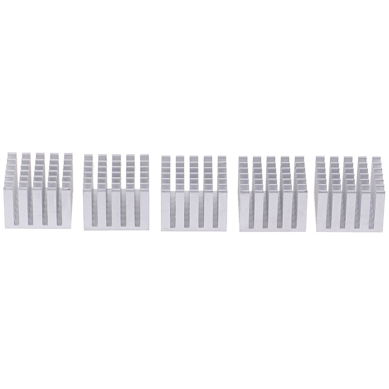 5Pcs 20x20x15mm Cooling Accessories DIY Heatsink CPU GPU Chip Aluminum HeatYJCA 5Pcs 20x20x15mm Cooling Accessories DIY Heatsink CPU GPU Chip Aluminum HeatYJCA