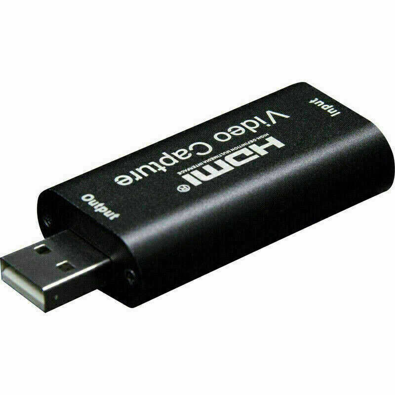 HDMI-compatible to USB 2.0 Game Video Capture Card Dongle 1080P HD Audio Grabber HDMI-compatible to USB 2.0 Game Video Capture Card Dongle 1080P HD Audio Grabber