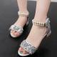 Fashion Kids Girls Glitter Sequins Princess Shoes Pearl Ankle Strap Dress Sandal Fashion Kids Girls Glitter Sequins Princess Shoes Pearl Ankle Strap Dress Sandal