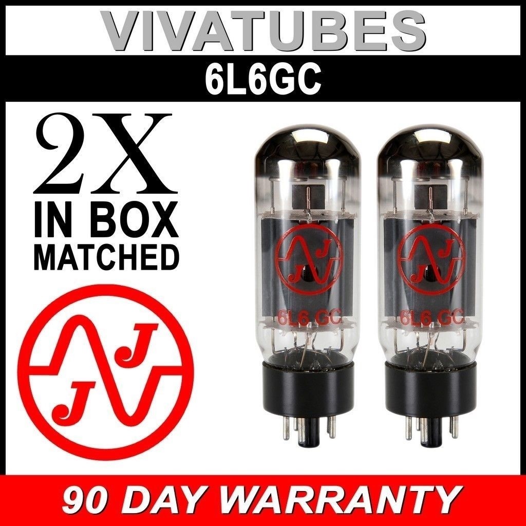 New Plate Current Matched Pair (2) JJ / Tesla Electronics 6L6GC Vacuum Tubes New Plate Current Matched Pair (2) JJ / Tesla Electronics 6L6GC Vacuum Tubes