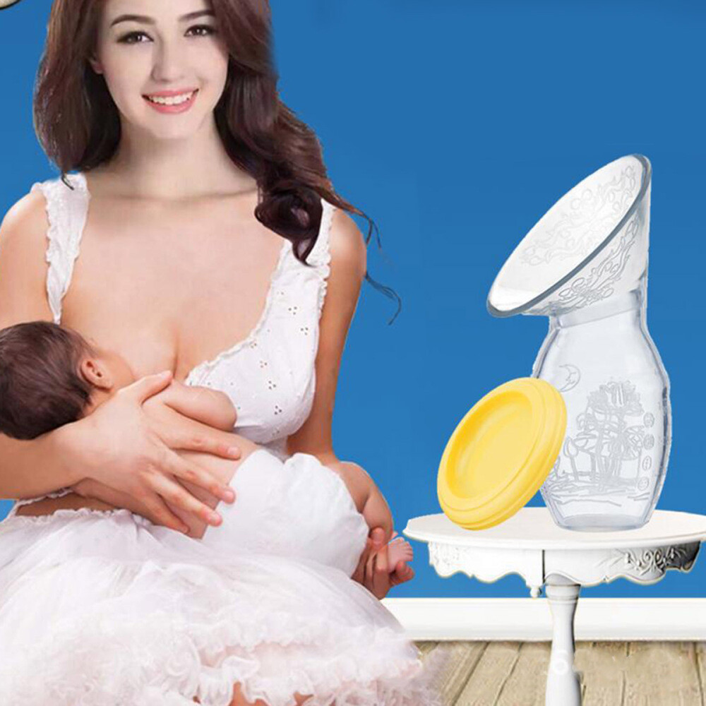 Mom Breastfeeding Milk Saver Breast Milk Collector Catcher BPA-Free Reusable Mom Breastfeeding Milk Saver Breast Milk Collector Catcher BPA-Free Reusable