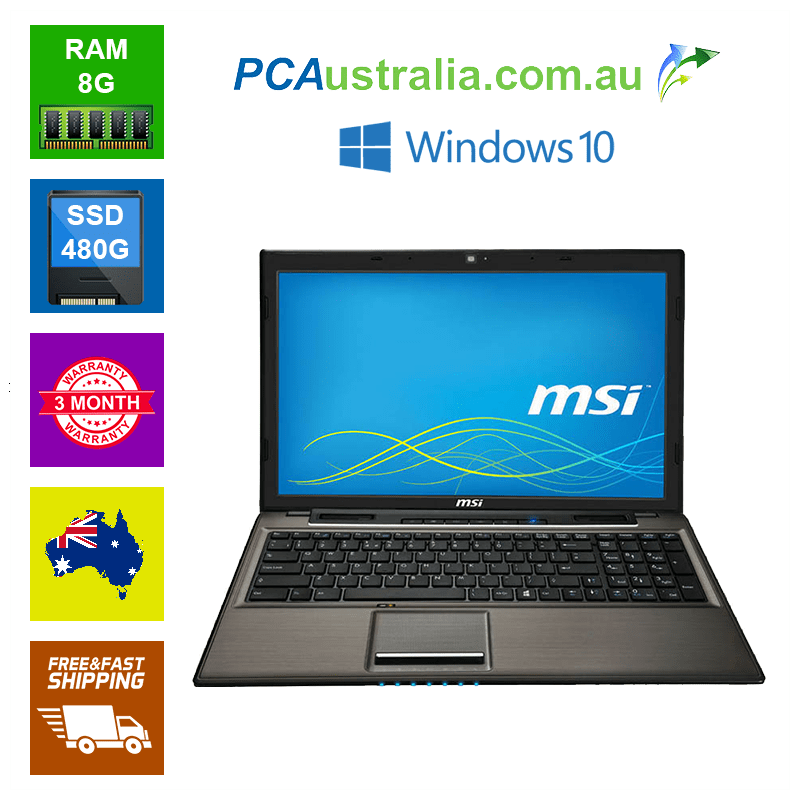 MSI CR61 2M 15.6″ Notebook Laptop Intel Pentium,DVD , Webcam, Wi-Fi Win 10 MSI CR61 2M 15.6″ Notebook Laptop Intel Pentium,DVD , Webcam, Wi-Fi Win 10