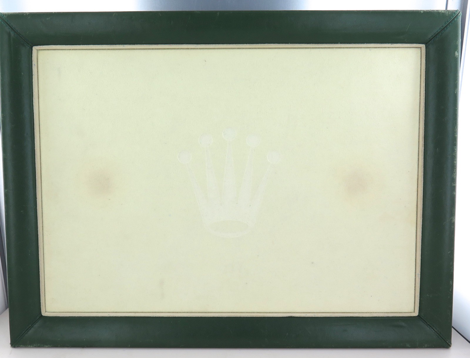 .RARE / VINTAGE / LARGE ROLEX DEALERS SHOP PRESENTATION TRAY. .RARE / VINTAGE / LARGE ROLEX DEALERS SHOP PRESENTATION TRAY.