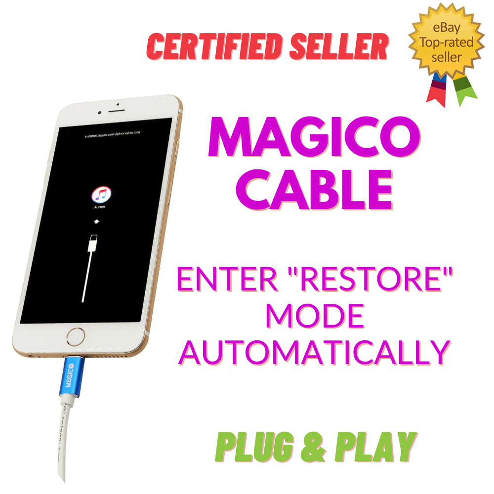 MAGICO LIGHTNING CABLE RESTORE EASY DFU AUTOMATIC RECOVERY MODE FOR iPad iPhone