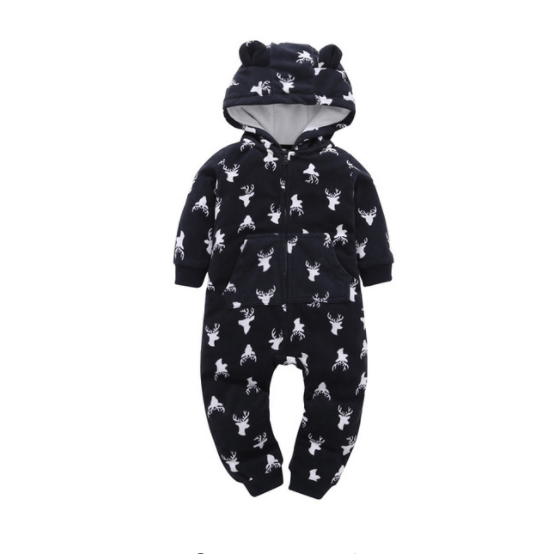Babies Jumpsuit Newborn Infant Toddlers Boy and Girls Winter Cotton Hoody Romper Babies Jumpsuit Newborn Infant Toddlers Boy and Girls Winter Cotton Hoody Romper