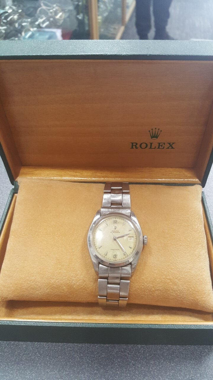 Rolex Oysterdate Precision Ref.6094 Manual Winding Mens Wrist Watch Rolex Oysterdate Precision Ref.6094 Manual Winding Mens Wrist Watch