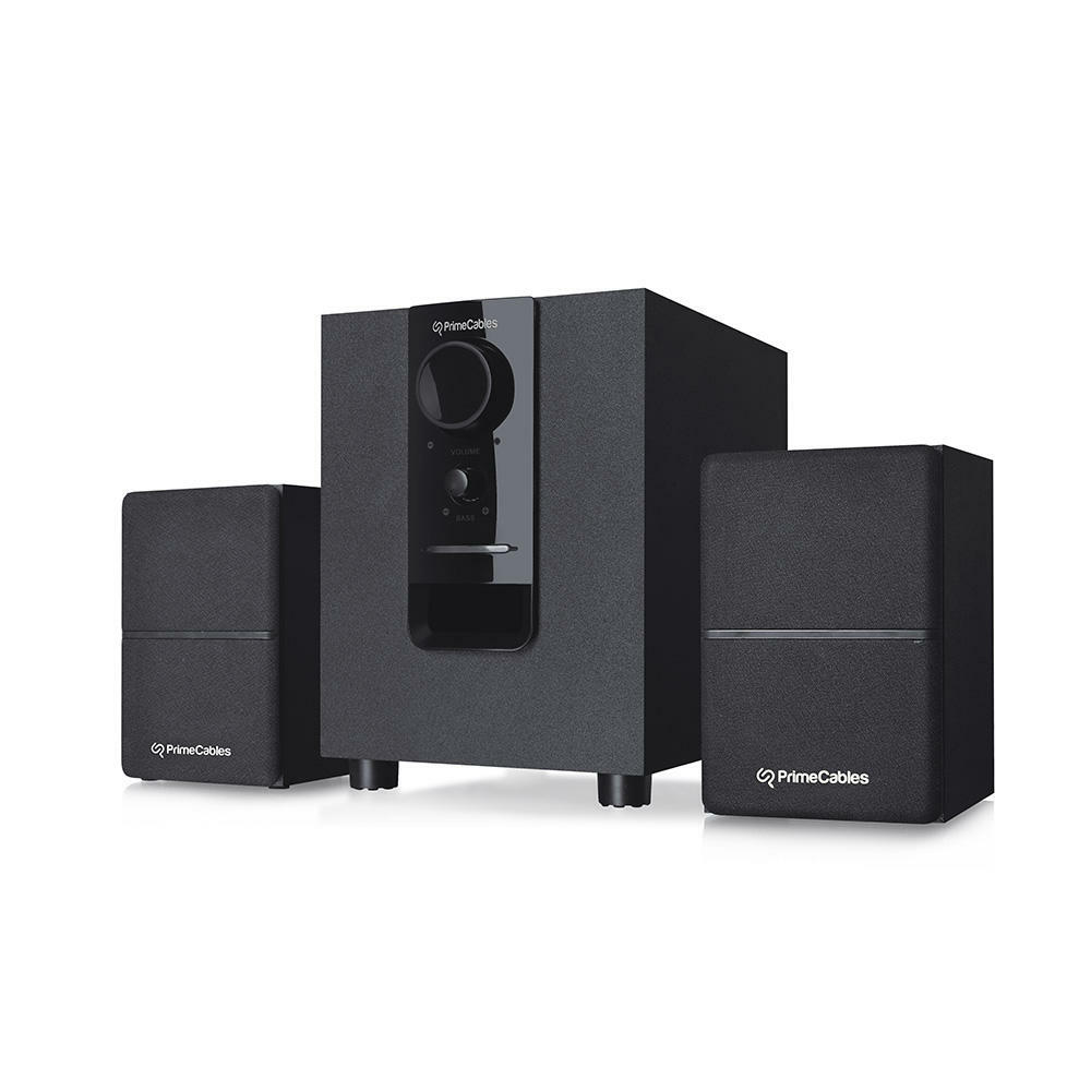 Electronics 2.1 Bluetooth Multimedia Stereo Powered Speaker and Subwoofer Set Electronics 2.1 Bluetooth Multimedia Stereo Powered Speaker and Subwoofer Set