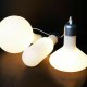 White LED Pendant Lights Kitchen Dining Lamps E27 Glasses Metal Hanging Fixtures White LED Pendant Lights Kitchen Dining Lamps E27 Glasses Metal Hanging Fixtures