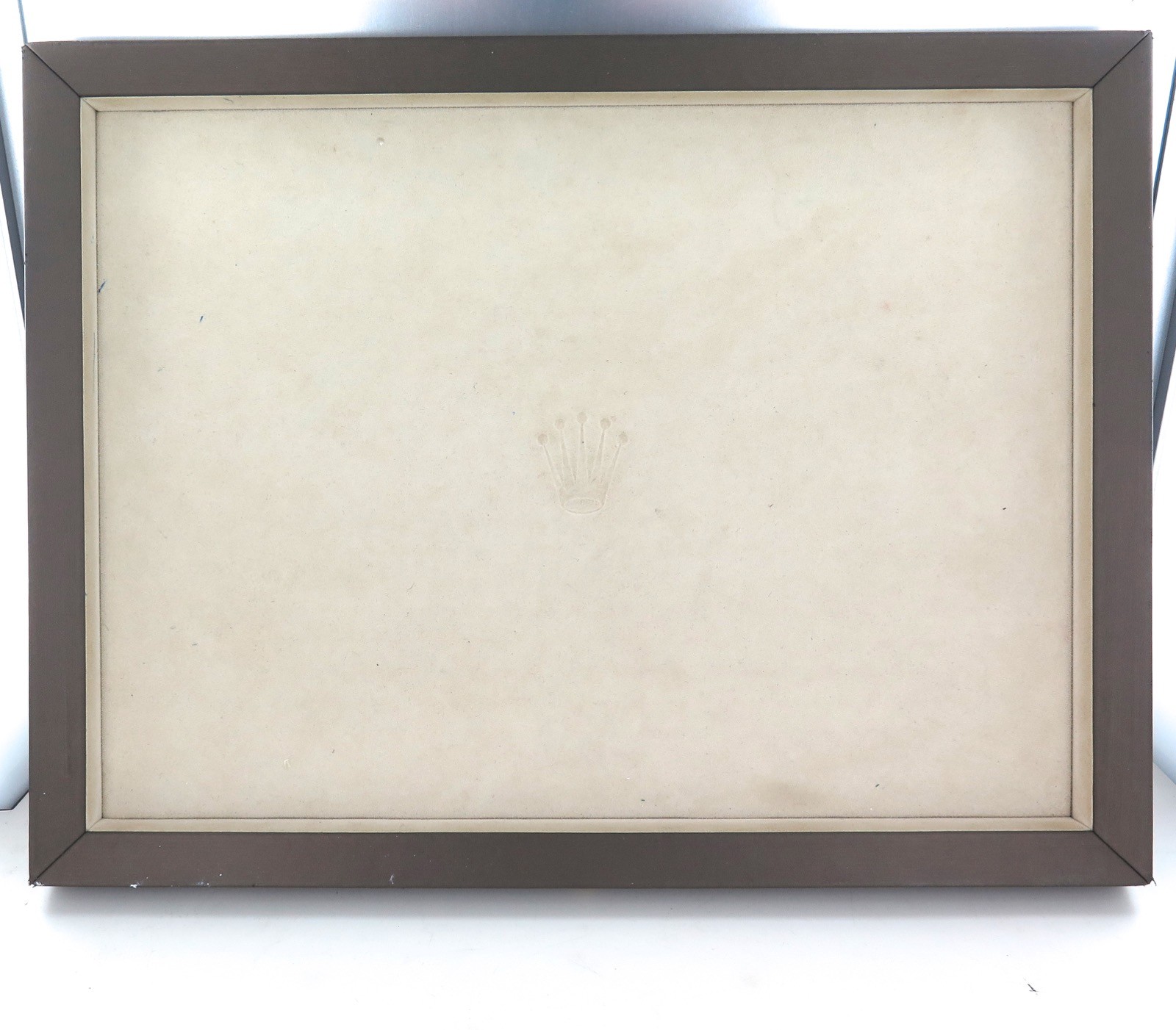 .RARE VINTAGE ROLEX DEALERS SHOP PRESENTATION TRAY. .RARE VINTAGE ROLEX DEALERS SHOP PRESENTATION TRAY.