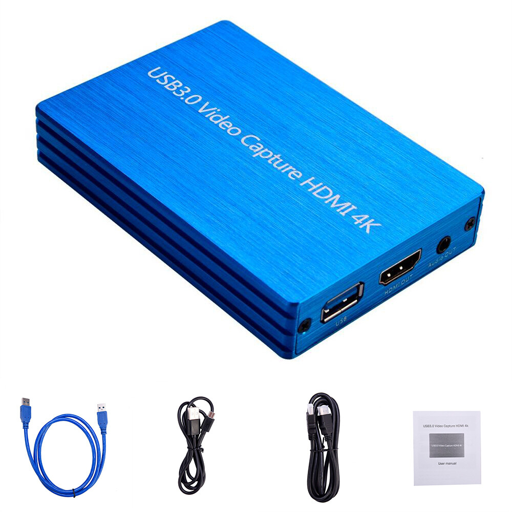 HD Game Video Audio Capture Card USB3.0 Game Recorder HDMI Interface