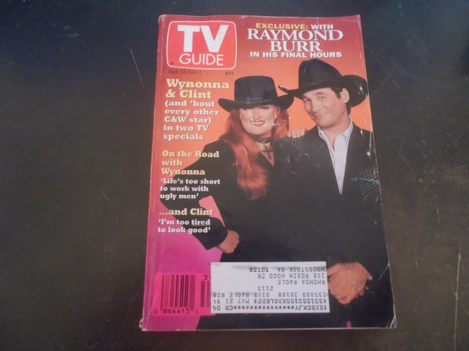 Don Rickles, Wynonna Judd – TV Guide Magazine 1993 Don Rickles, Wynonna Judd – TV Guide Magazine 1993