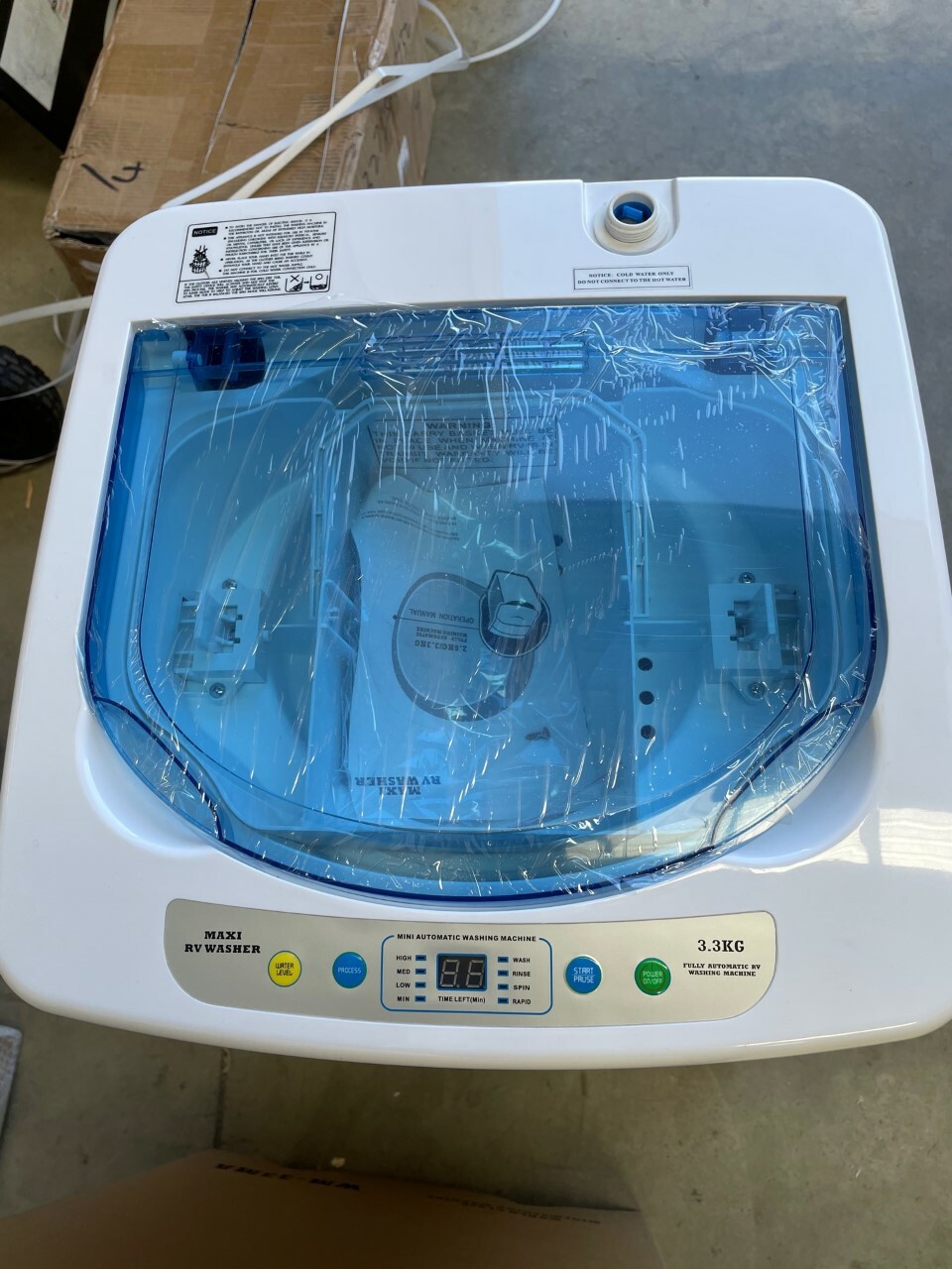 JAYCO SUITABLE CARAVAN WASHING MACHINE 3.3KG FULLY AUTOMATIC JAYCO SUITABLE CARAVAN WASHING MACHINE 3.3KG FULLY AUTOMATIC