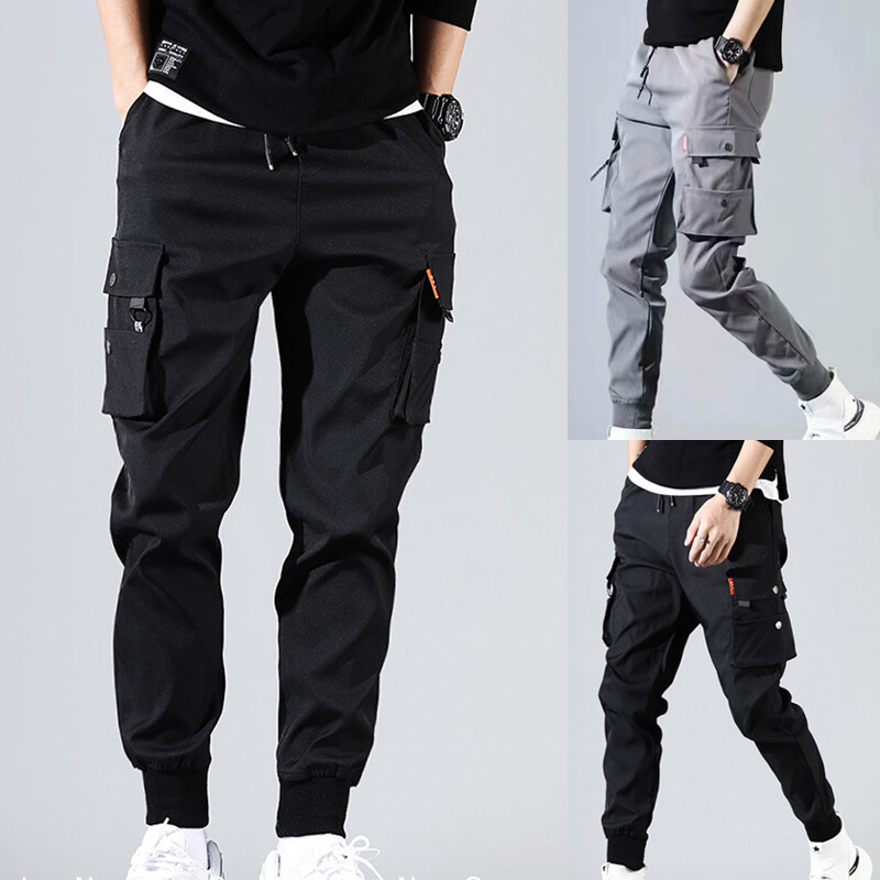 Men’s Casual Hip Hop Harem Pants Trousers Cargo Joggers Streetwear Fashion Pants Men’s Casual Hip Hop Harem Pants Trousers Cargo Joggers Streetwear Fashion Pants