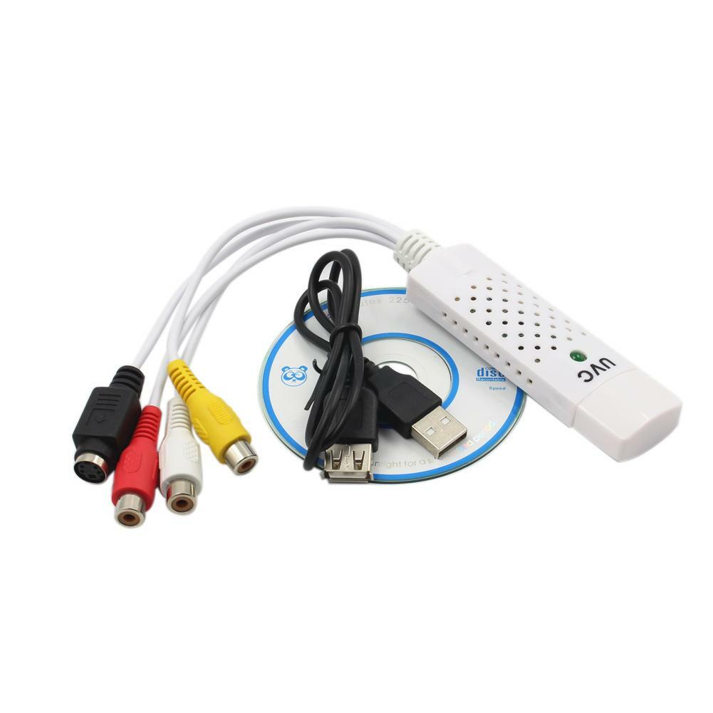 Converter Easycap Audio Video Adapter USB VHS to DVD Video Capture Win7/8 Converter Easycap Audio Video Adapter USB VHS to DVD Video Capture Win7/8