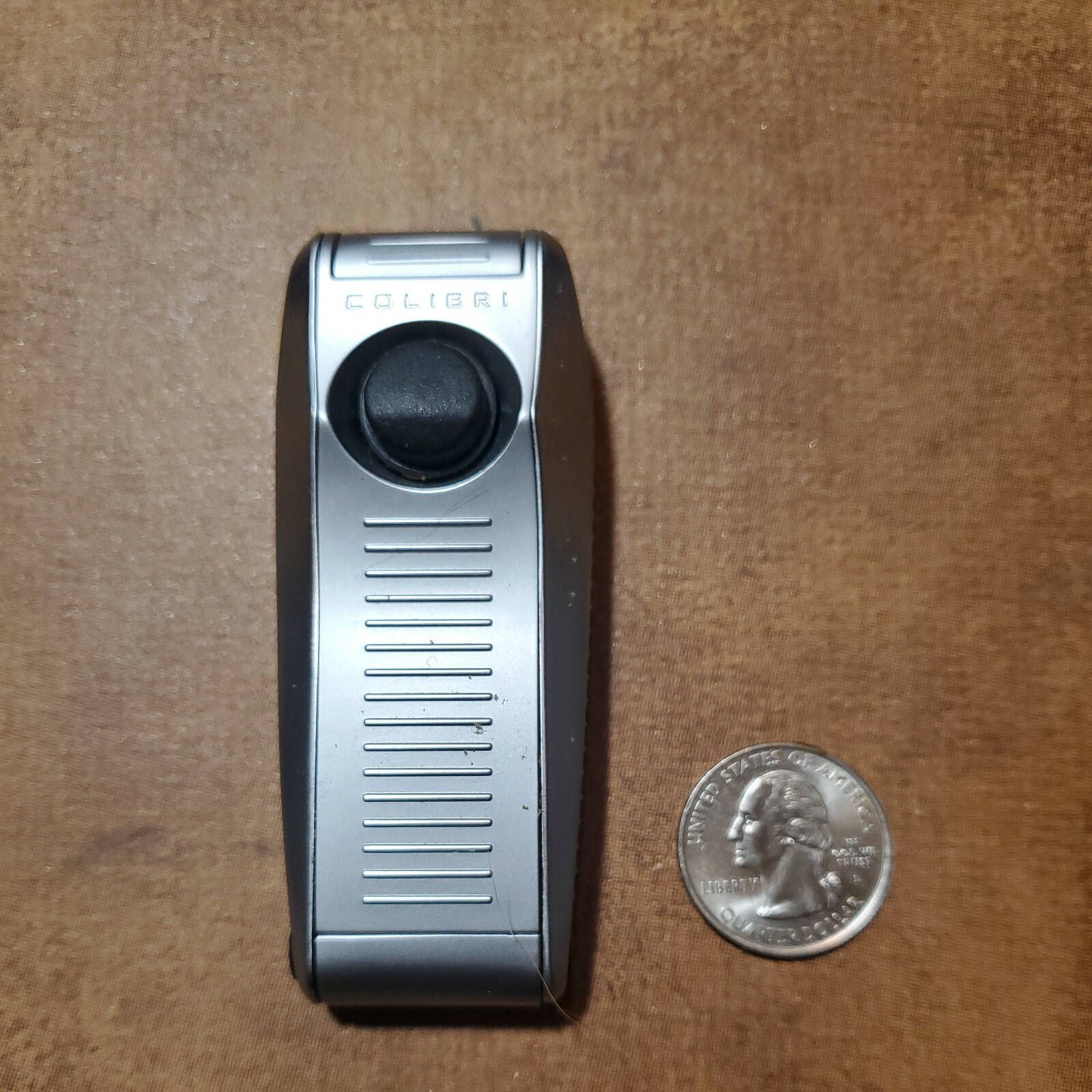 WORKING SERVICED Vintage Colibri VENOM QTR 9990 Push button Butane Lighter WORKING SERVICED Vintage Colibri VENOM QTR 9990 Push button Butane Lighter