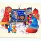 216930 Happy New SANTA TV hippopotamus fox wolf Cheburashka hare bear 216930 Happy New SANTA TV hippopotamus fox wolf Cheburashka hare bear
