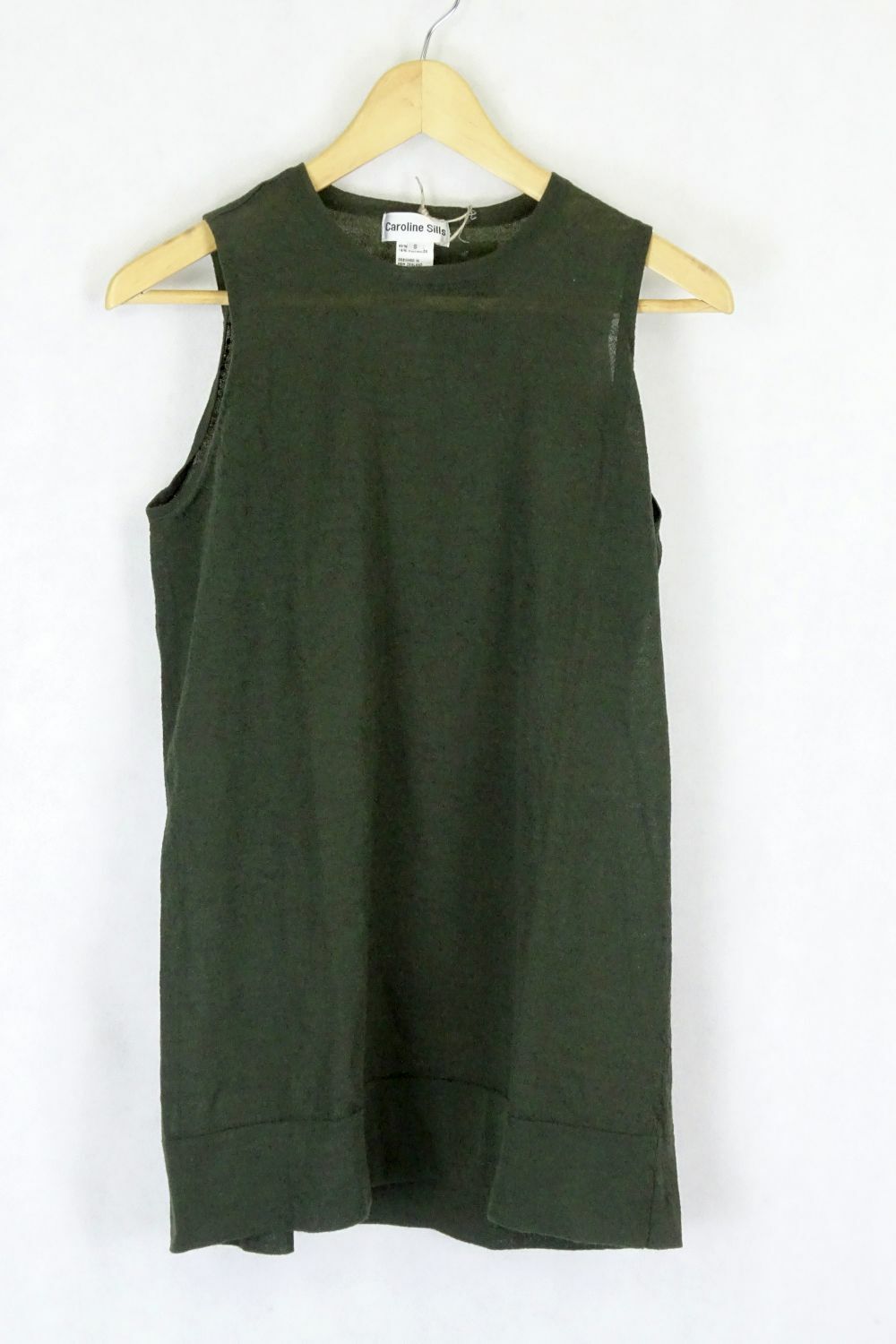 Caroline Sills S Green Top by Reluv Clothing