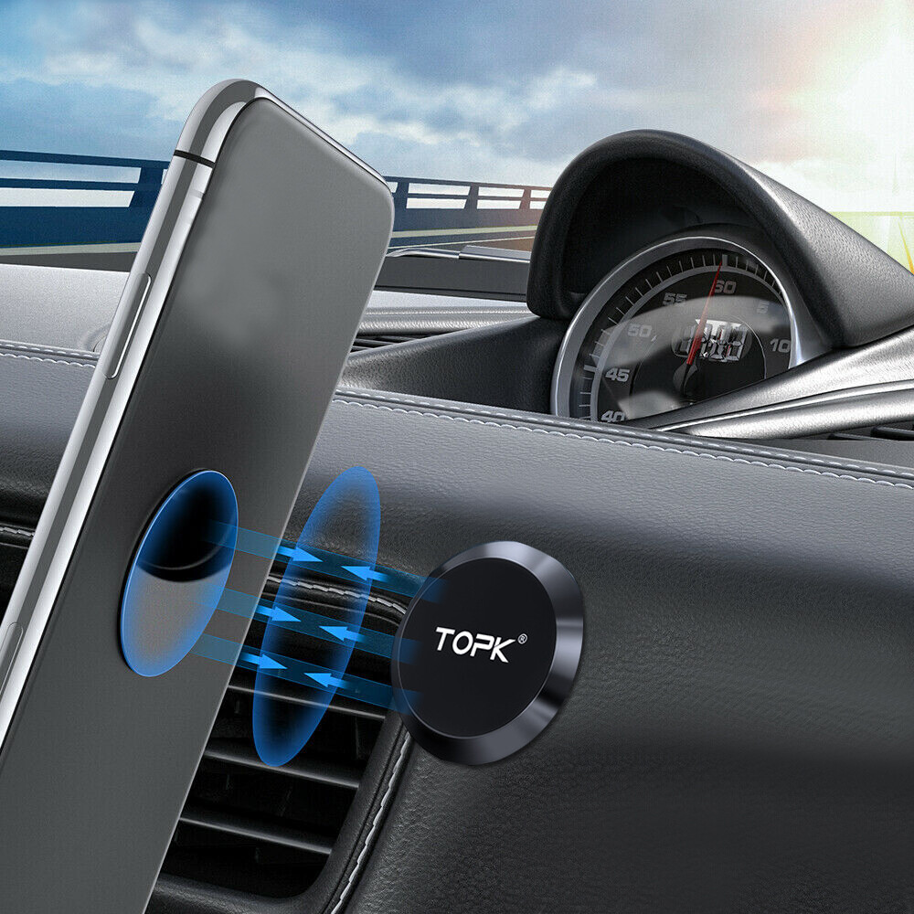 Topk Magnetic Magnet Car Mobile Phone Dashboard Mount Holder Stand Accessories Topk Magnetic Magnet Car Mobile Phone Dashboard Mount Holder Stand Accessories