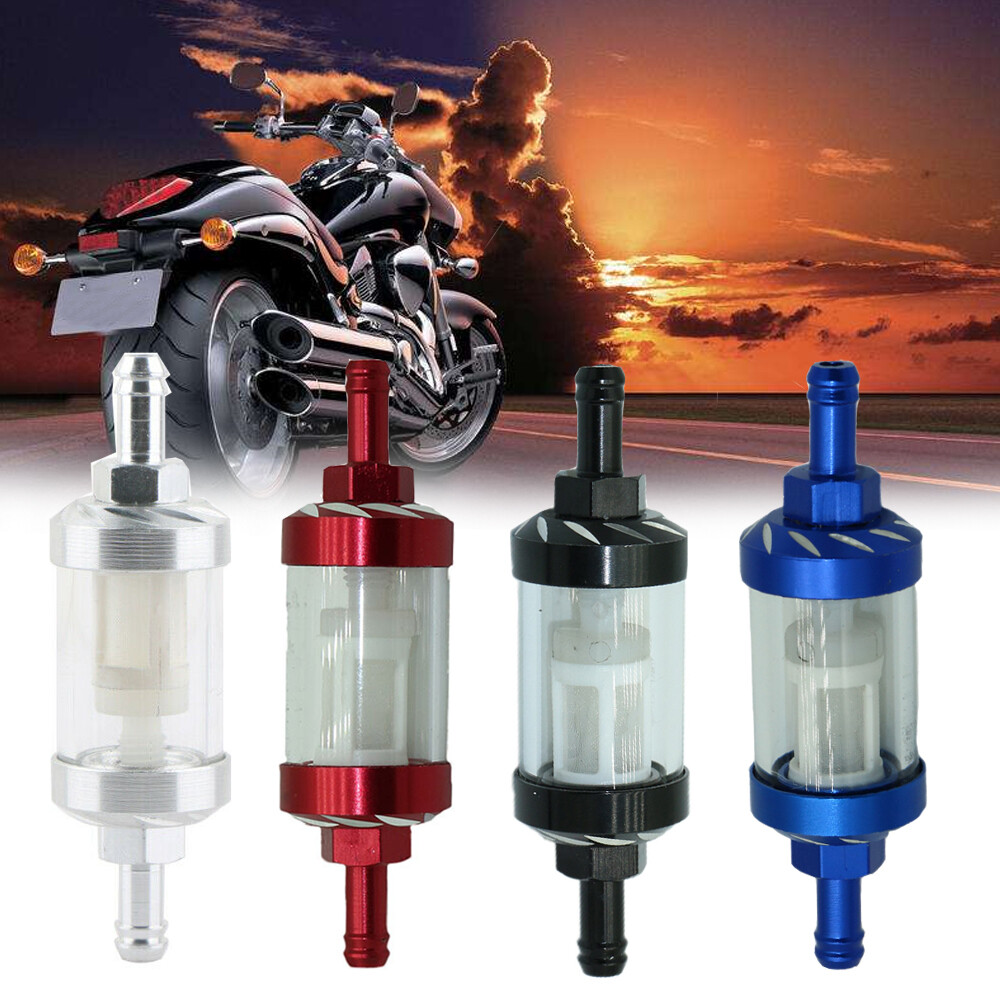 8MM Inline Reusable Motorcycle Glass Fuel Filter Gas Petrol Screen Accessories 8MM Inline Reusable Motorcycle Glass Fuel Filter Gas Petrol Screen Accessories