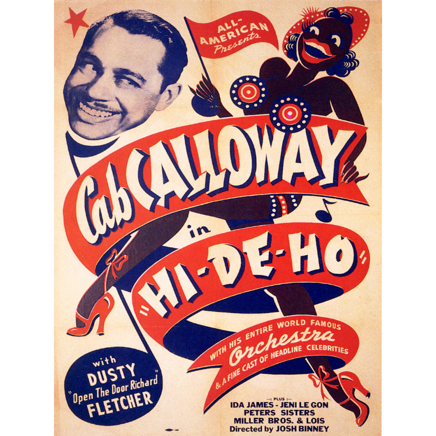 MOVIE FILM HI-DE-HO CAB CALLOWAY MUSICAL SHORT FINE ART PRINT POSTER 30X40 CM 12 MOVIE FILM HI-DE-HO CAB CALLOWAY MUSICAL SHORT FINE ART PRINT POSTER 30X40 CM 12
