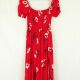 Slide Show 10 Red Floral Dress by Reluv Clothing Slide Show 10 Red Floral Dress by Reluv Clothing