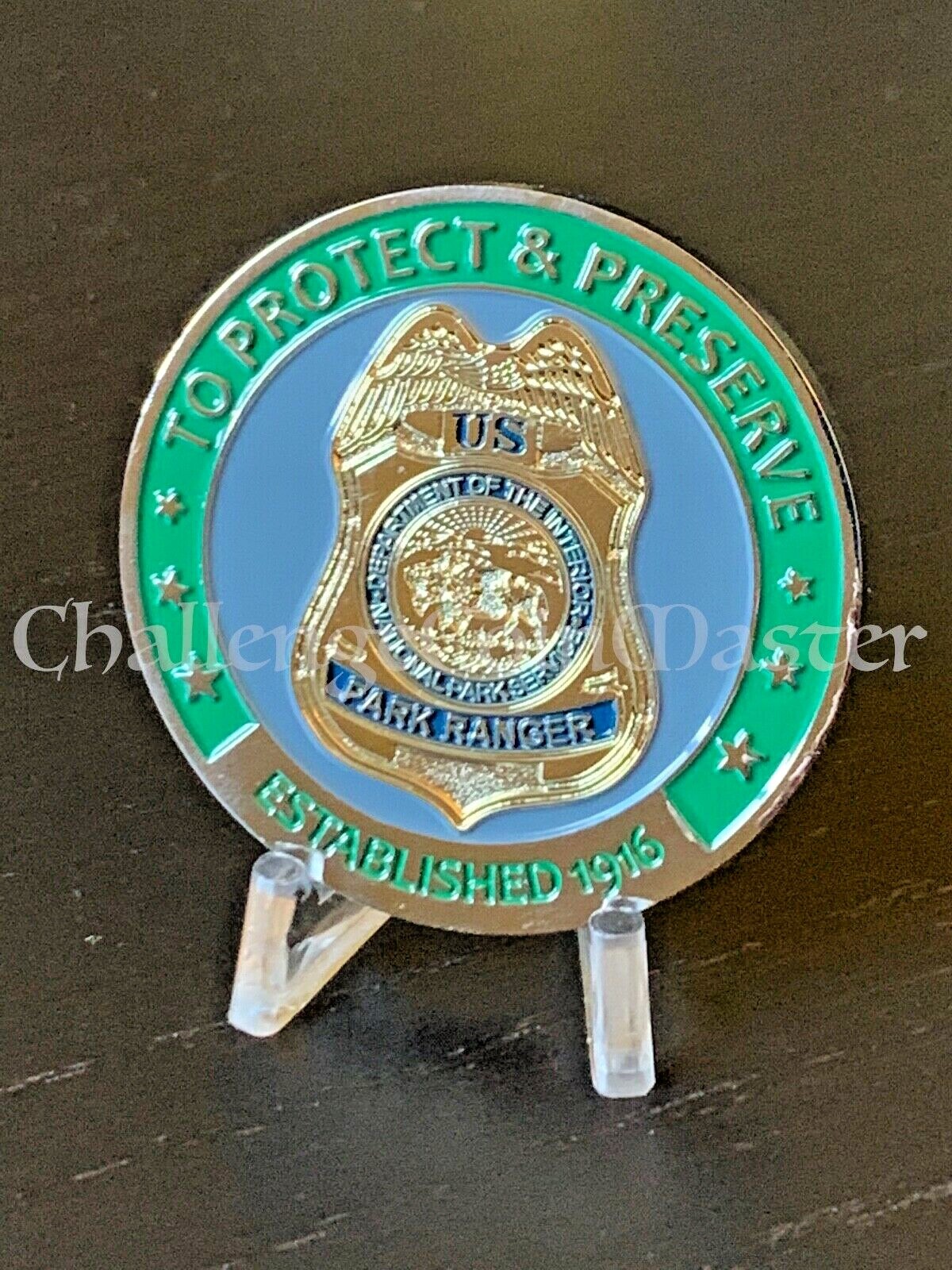 National Park Service Ranger Challenge Coin National Park Service Ranger Challenge Coin