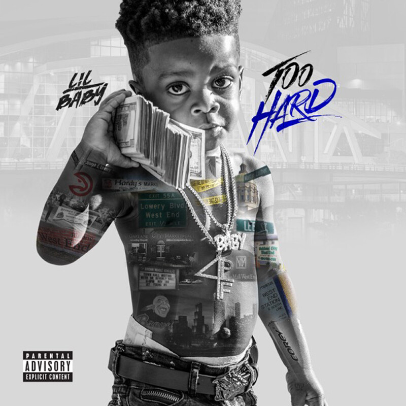 For Lil Baby Too Hard Art Music Album Poster HD Canvas Print Home Wall Decor For Lil Baby Too Hard Art Music Album Poster HD Canvas Print Home Wall Decor