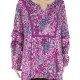 Style & Co Women’s Blouse Purple Size 2X Plus Pintuck Floral Print #037 Style & Co Women’s Blouse Purple Size 2X Plus Pintuck Floral Print #037