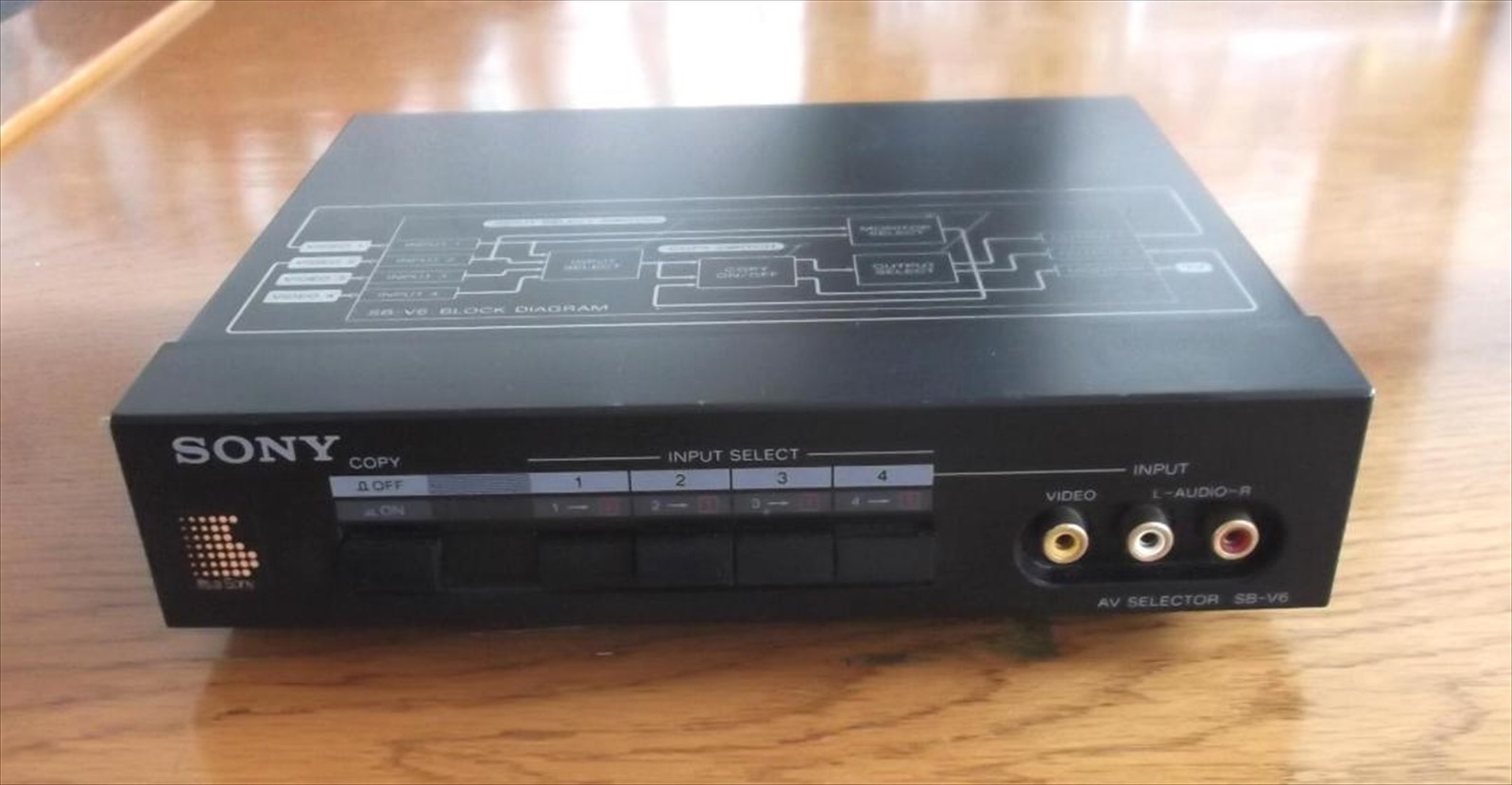 Used SB-V6 AV SELECTOR SONY Audio Video Changer Shipping from JAPAN Used SB-V6 AV SELECTOR SONY Audio Video Changer Shipping from JAPAN