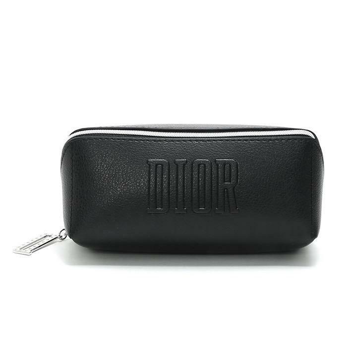 CD Dior Beauty Silver Makeup Cosmetics Bag / Pouch, Brand NEW! 100% Genuine!!
