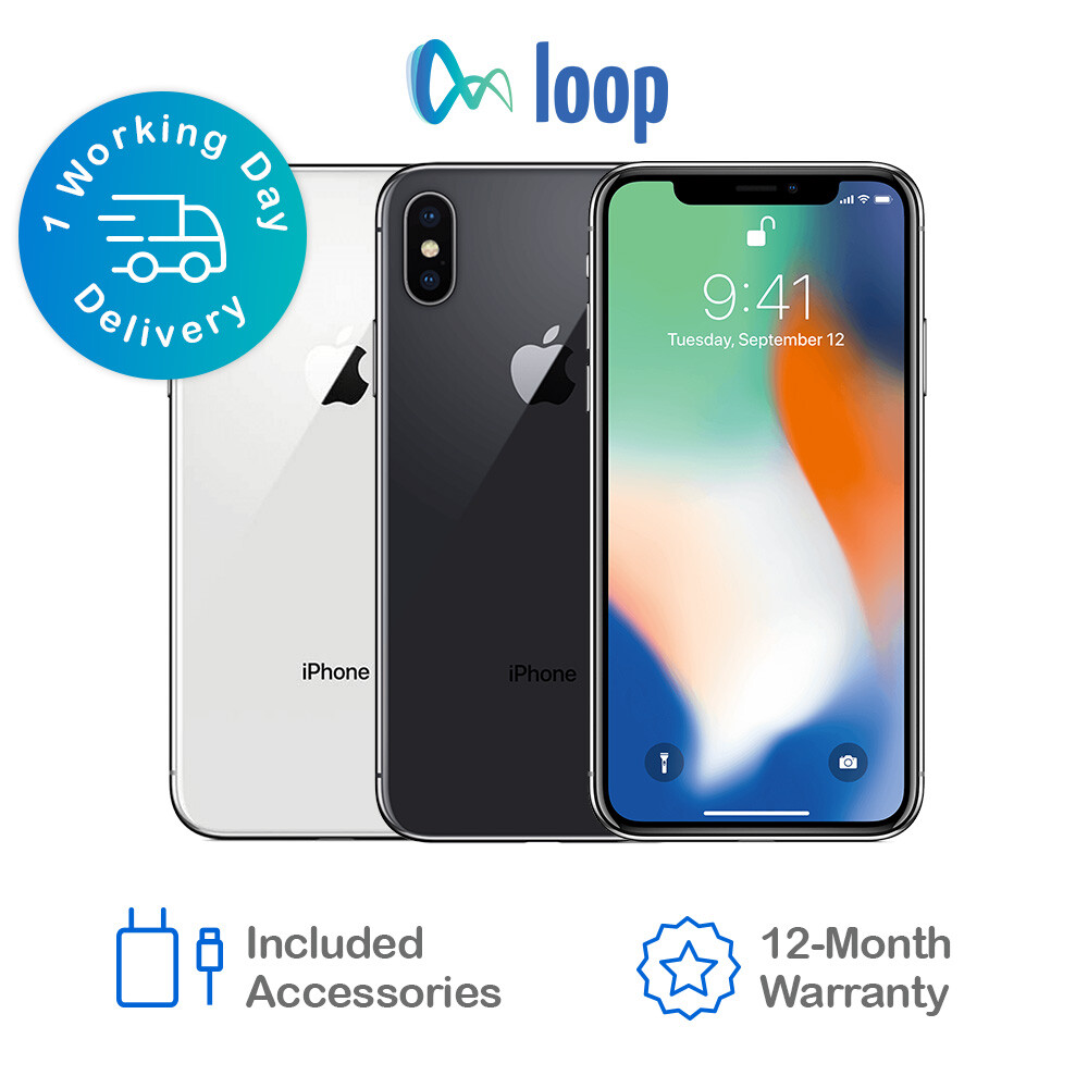 Apple iPhone X 64GB – Network Unlocked *All Colours Available* – Pristine