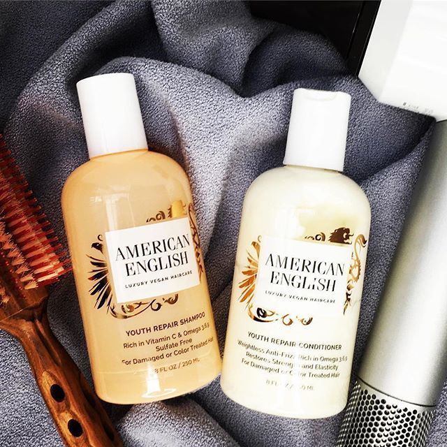 [Hot SALES]AmericanEnglish Vegan Hair Care Youth Repair Shampoo-Conditioner