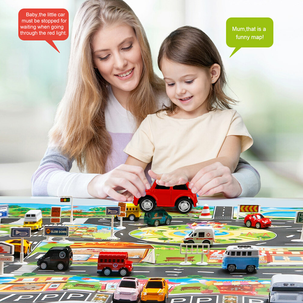 kid Play Mats City Road Buildings Parking Map Game Scene Toy Car Map Learning A kid Play Mats City Road Buildings Parking Map Game Scene Toy Car Map Learning A