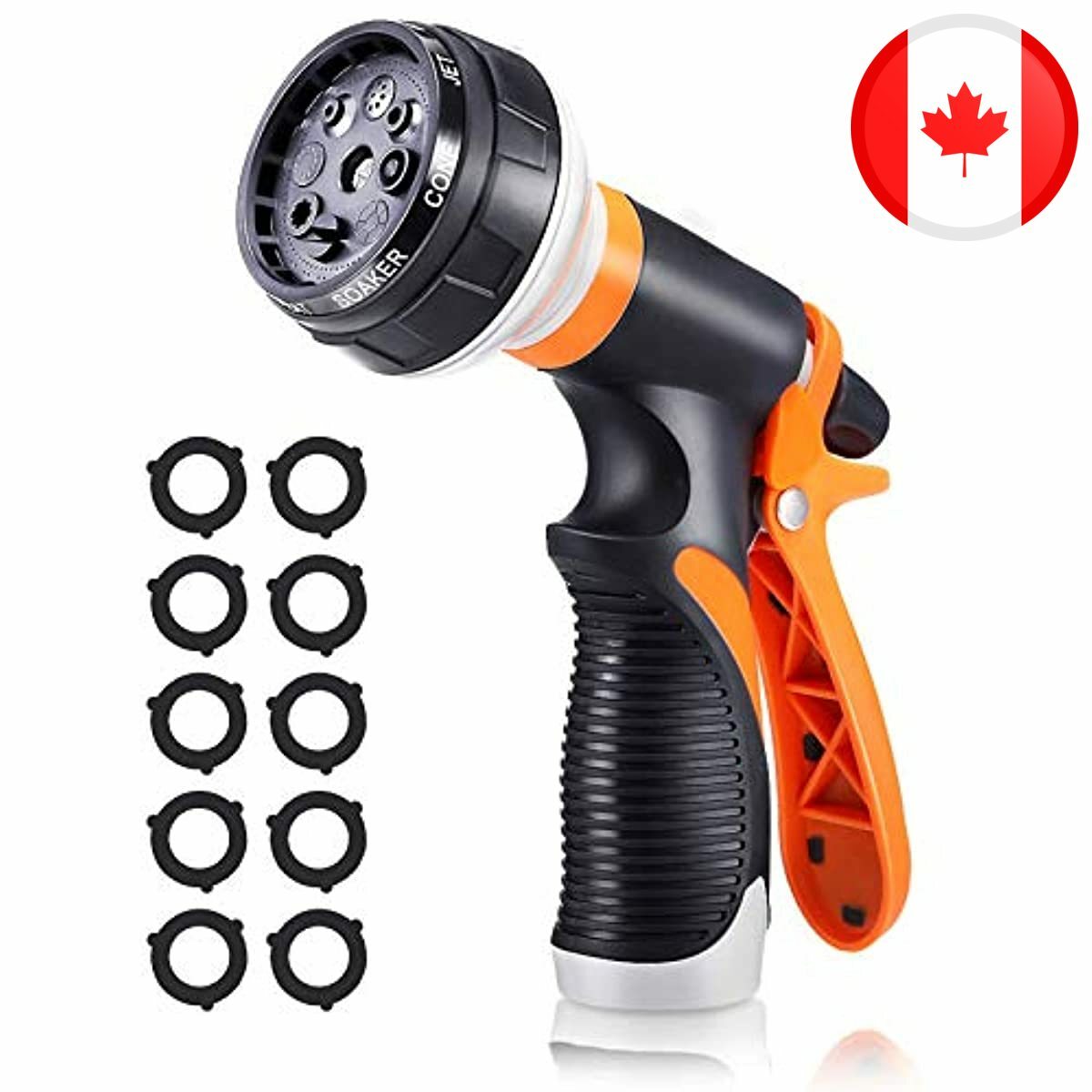 PATHONOR Water Hose Nozzle, Hose Spray Nozzle Garden Hose Nozzle Heavy Duty high PATHONOR Water Hose Nozzle, Hose Spray Nozzle Garden Hose Nozzle Heavy Duty high