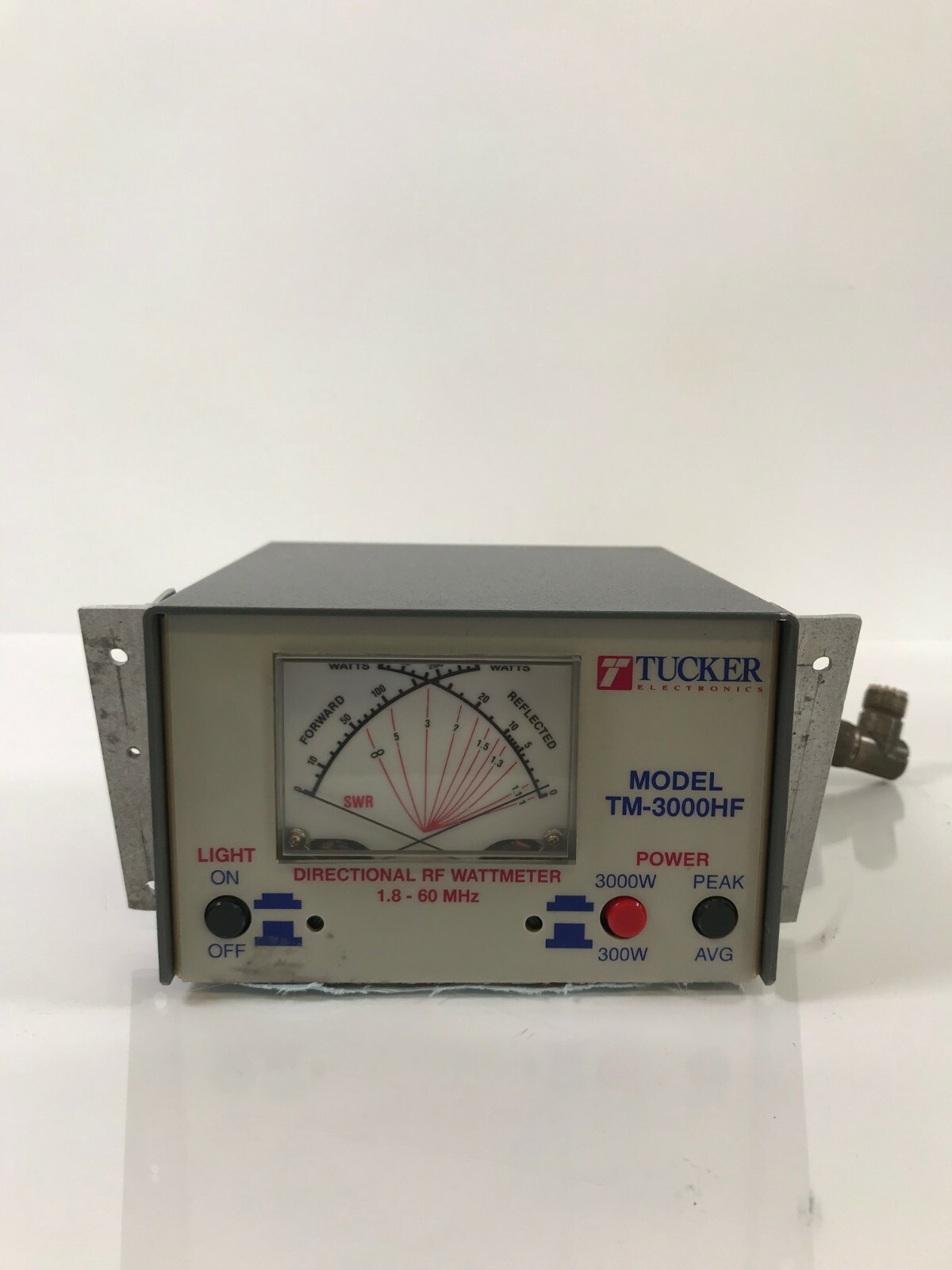 Tucker Electronics TM-3000HF SWR/Power Meter Tucker Electronics TM-3000HF SWR/Power Meter