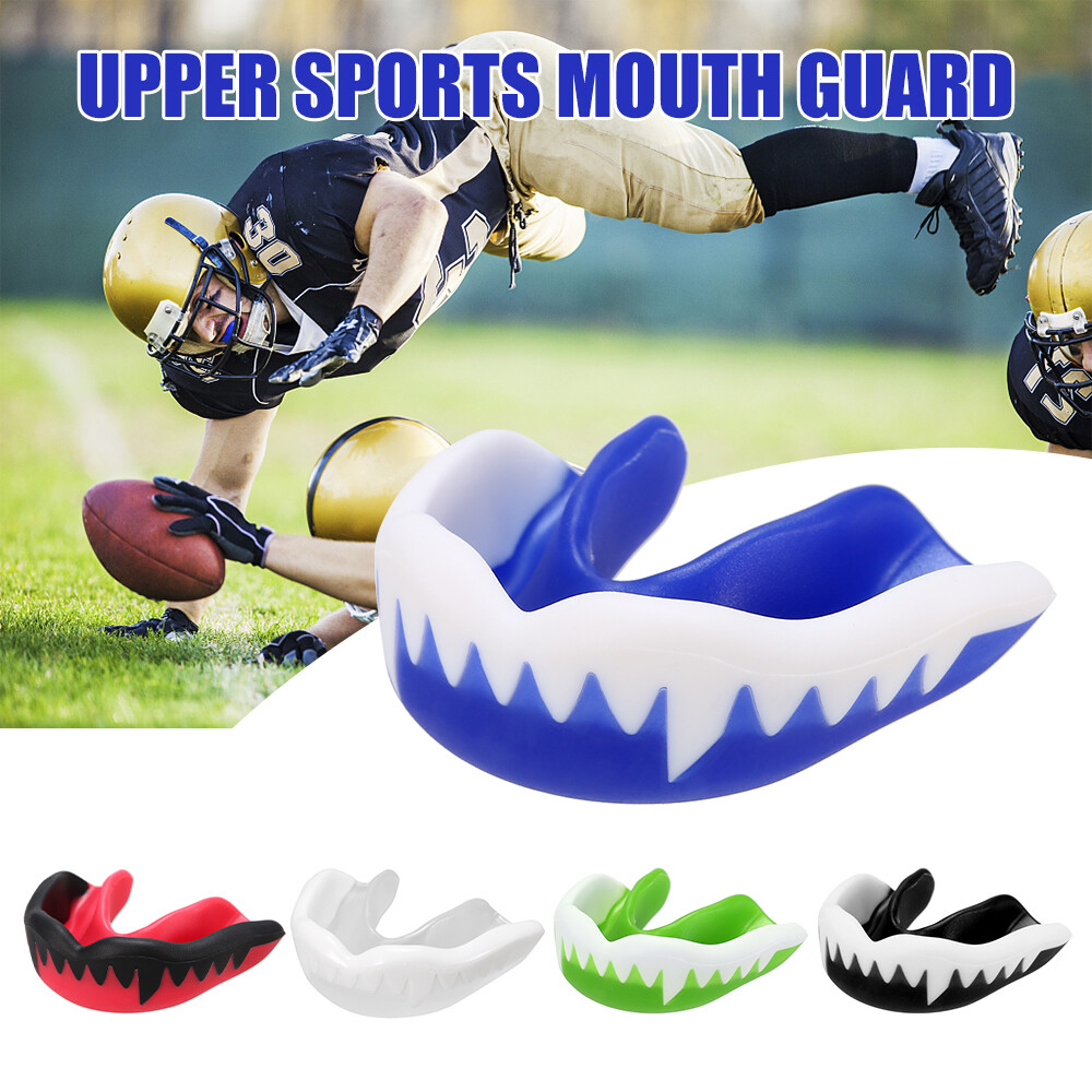 Sports Mouth Guard Food Grade Tooth Protector Boxing Karate Muay Safety G4W4