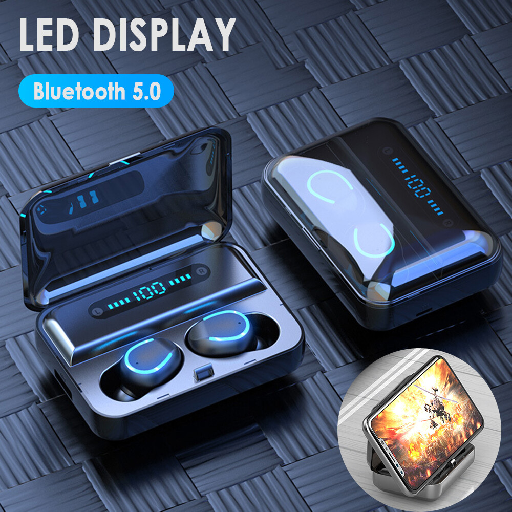Bluetooth 5.0 Headset TWS Wireless Earphones Mini Stereo Headphones Earbuds l0z1
