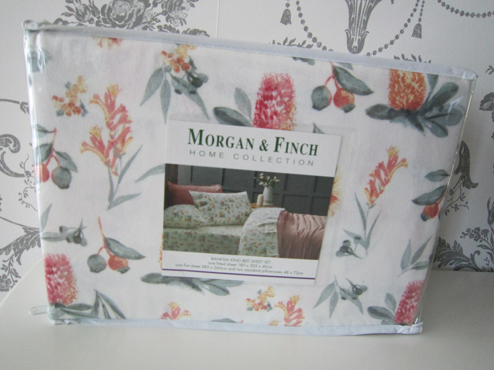 Morgan & Finch BANKSIA Flannelette King Bed Sheet Set – from Bed n Bath Morgan & Finch BANKSIA Flannelette King Bed Sheet Set – from Bed n Bath