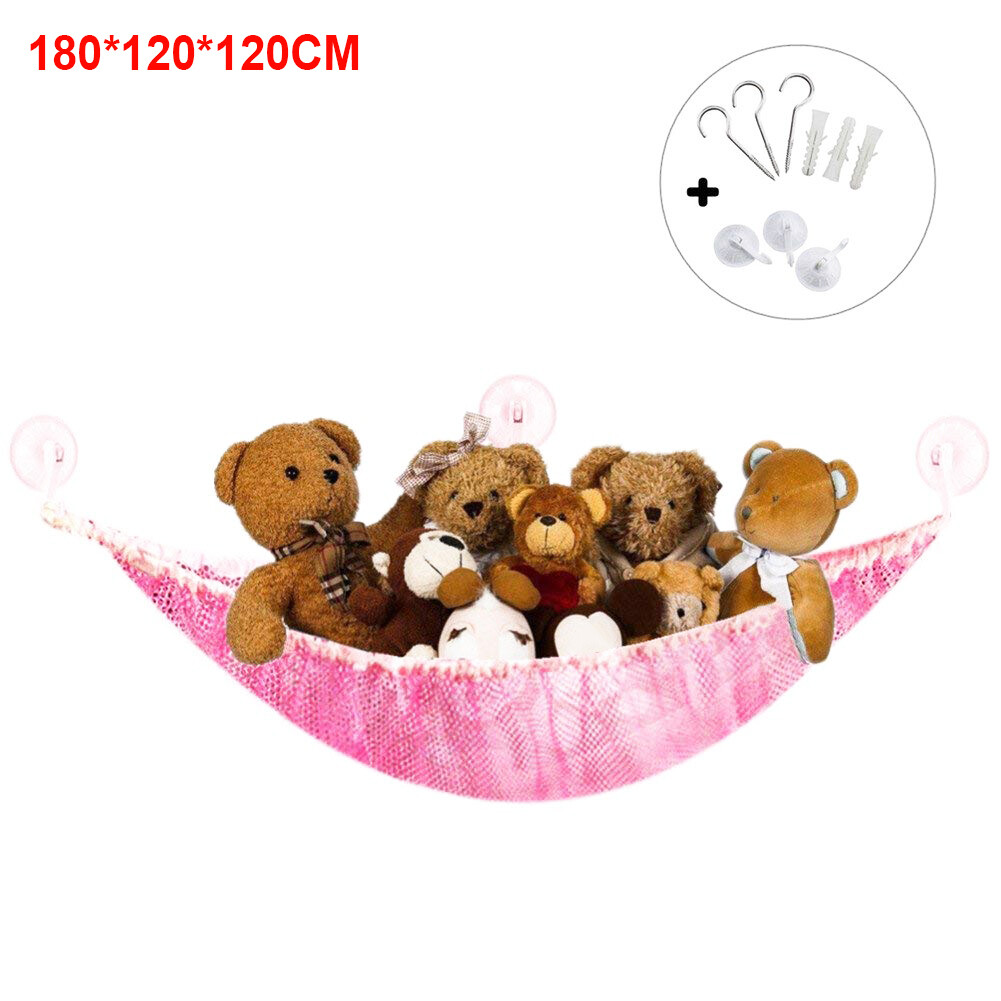 Bedroom Bedding Bath Corner Organizer Dolls Kids Flexible Toy Hammock Baby AU