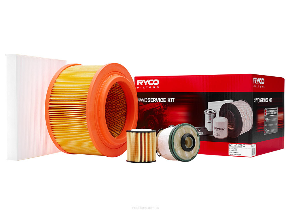 Ryco 4×4 Filter Service Kit RSK25C Ryco 4×4 Filter Service Kit RSK25C