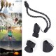Sound Bright Double Tubes Whistle Camping Sports Survival Equipment Sound Bright Double Tubes Whistle Camping Sports Survival Equipment